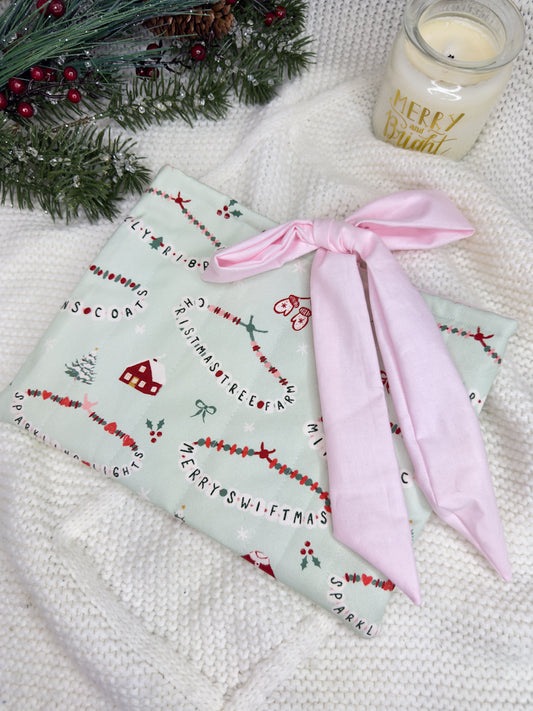 Swiftmas Bracelets Quilted Book Sleeve