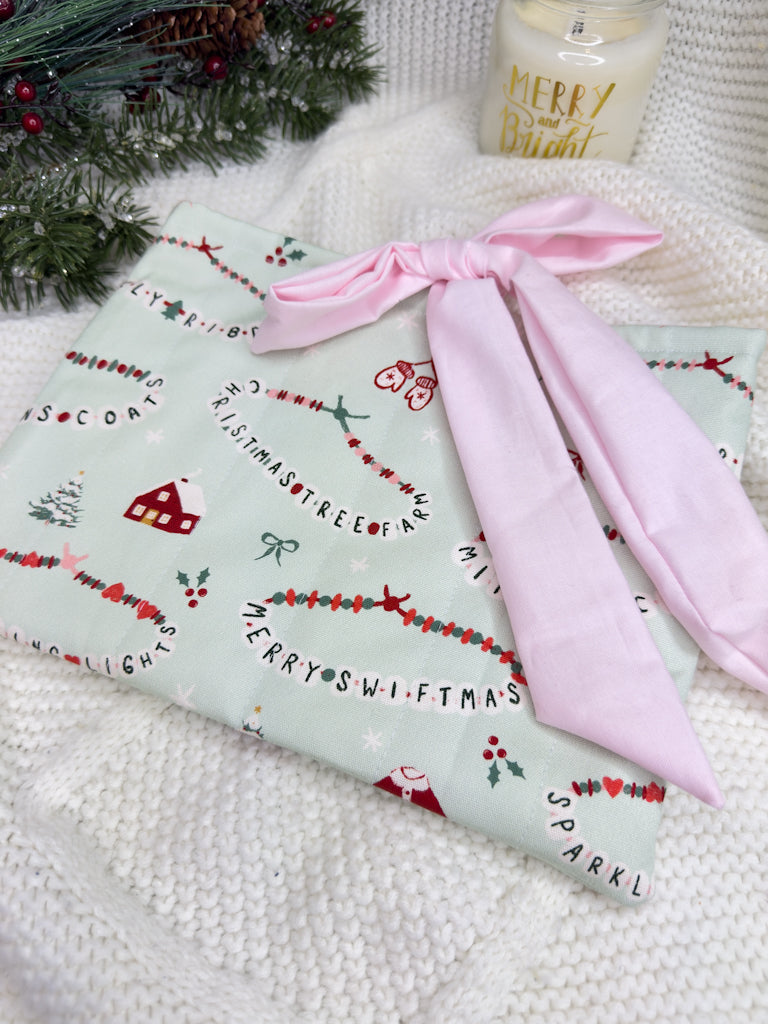 Swiftmas Bracelets Quilted Book Sleeve