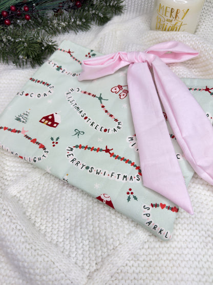 Swiftmas Bracelets Quilted Book Sleeve