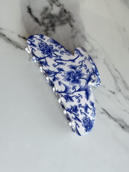 Porcelain Blue Classic Curve Claw