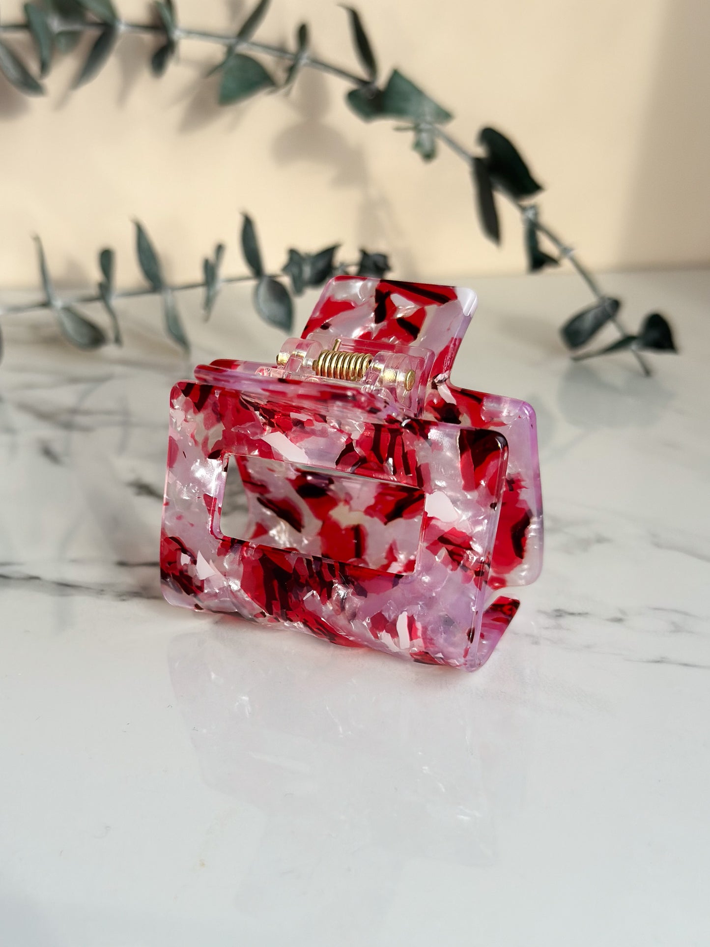 Cherry Crush Petite Claw Clip