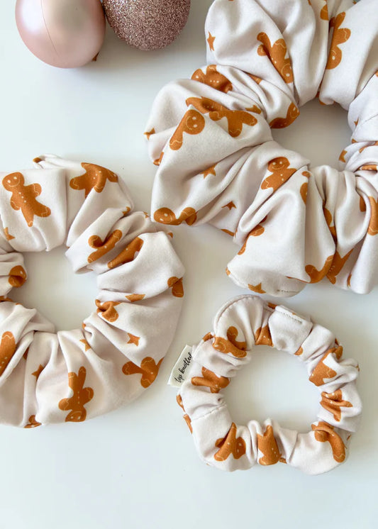 Gingerbread Man Scrunchie