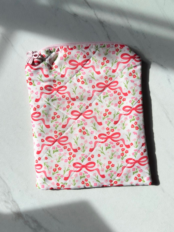 Floral Bow Kindle Sleeve