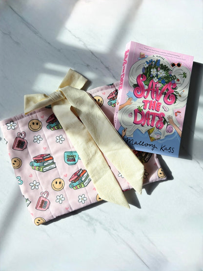 Book Club Quilted Book Sleeve