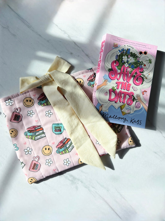 Book Club Quilted Book Sleeve