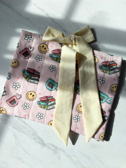Book Club Quilted Book Sleeve
