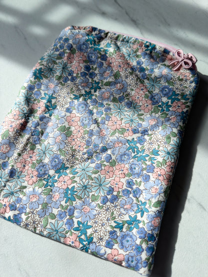 Blushing Blue Garden Kindle Sleeve