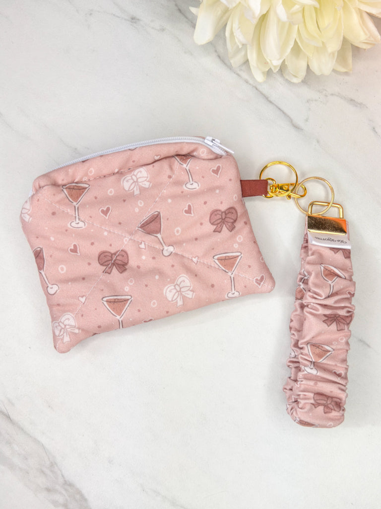 Espresso Martini Mini Wallet Keychain