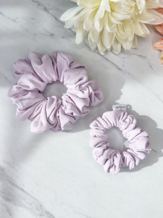 Lilac Sky Scrunchie