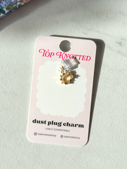 Moon and Stars Kindle & USB-C Dust Plug Charm