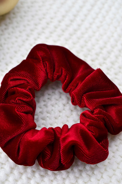 Wrapped in Red | Skinny Scrunchie
