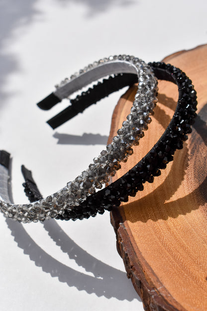 Silver | Skinny Jewel Headband