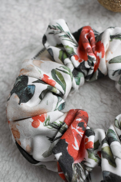 Winter Rose | Classic Scrunchie